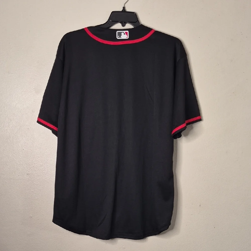 Nike Black and Red 49ers Jersey - Picture 2 of 8